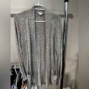 J. Crew Heather Gray Women's Cardigan